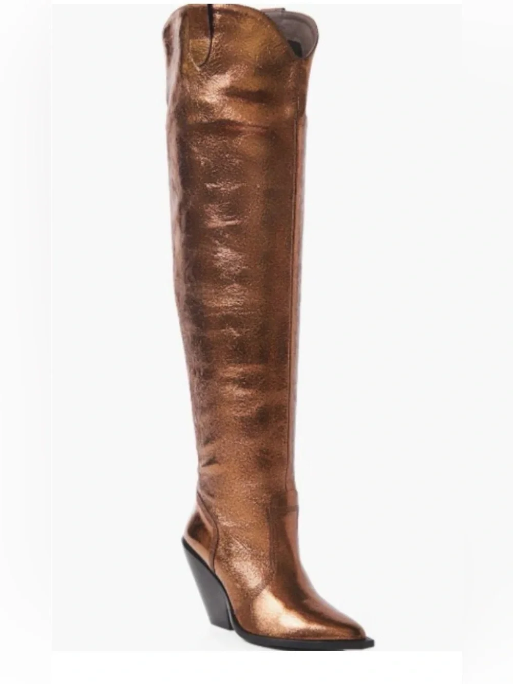 Free People Triple Crown Over-The-Knee Slouch Boots